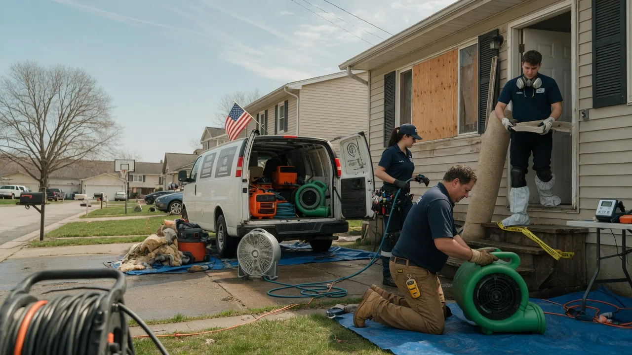 Water Damage Restoration in Delavan, WI near me